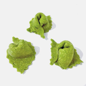Cappelletti al formaggio di fossa verdi