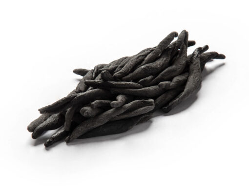 Strozzapreti casarecci al nero di seppia