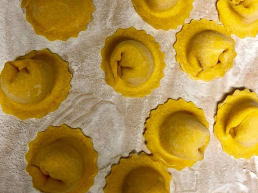 Tortelloni al formaggio di fossa